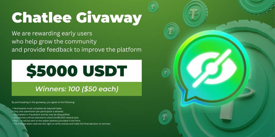 GIGME Chatlee $5,000 Free Crypto Giveaway GIGME Chatlee $5,000 Free Crypto Giveaway