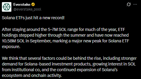 Solana ETF Update X Post Solana ETF Update X Post