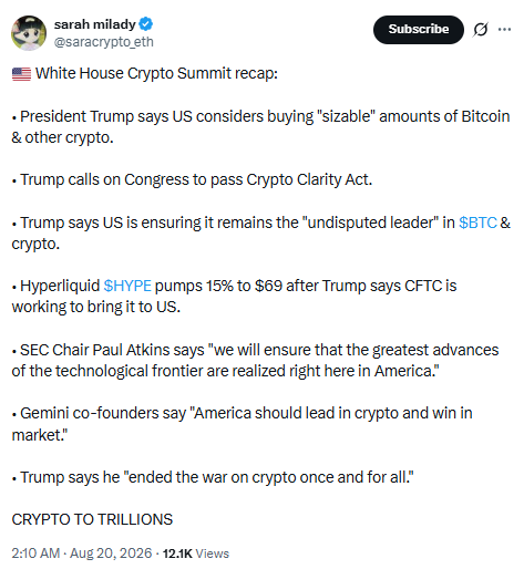Congress to pass the Crypto Clarity Act