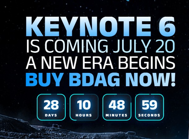 BDAG Keynote 6: July 20 and What to Expect BDAG Keynote 6: July 20 and What to Expect