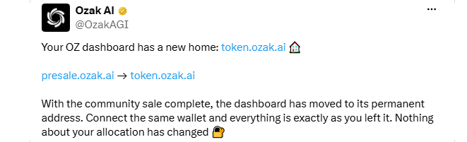 Ozak AI Dashboard Migration Ozak AI Dashboard Migration