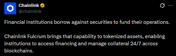 Chainlink News X Post Chainlink News X Post