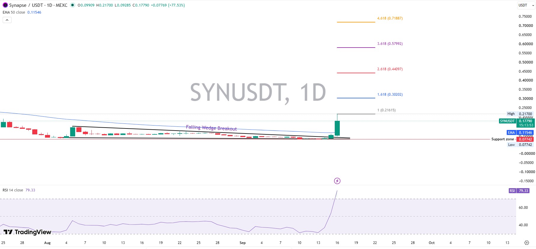 Synapse Technical Analysis