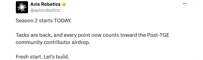 Axis Robotics Airdrop Axis Robotics Airdrop