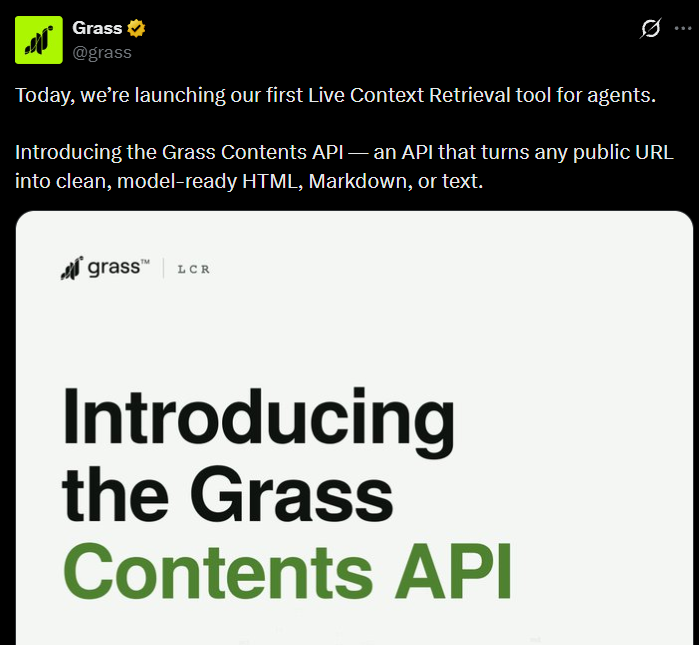 Grass Contents API Launch: What the New AI Retrieval Tool Does