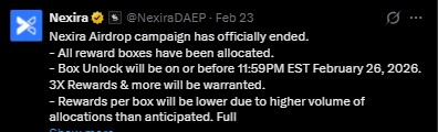 Nexira airdrop campaign Nexira airdrop campaign