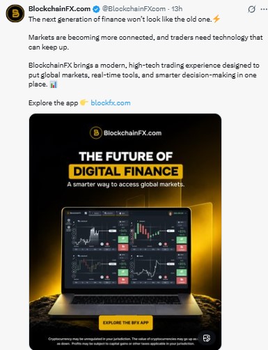 Finance is becoming more connected and that the app puts global markets