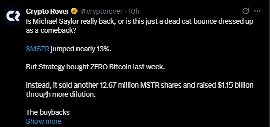  Saylor said the STRC dividend rate