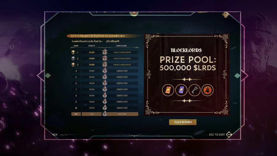  BLOCKLORDS Sets 500K $LRDS Prize Pool for Region Wars
