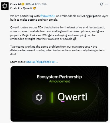 We are partnering with @QwertiAI We are partnering with @QwertiAI