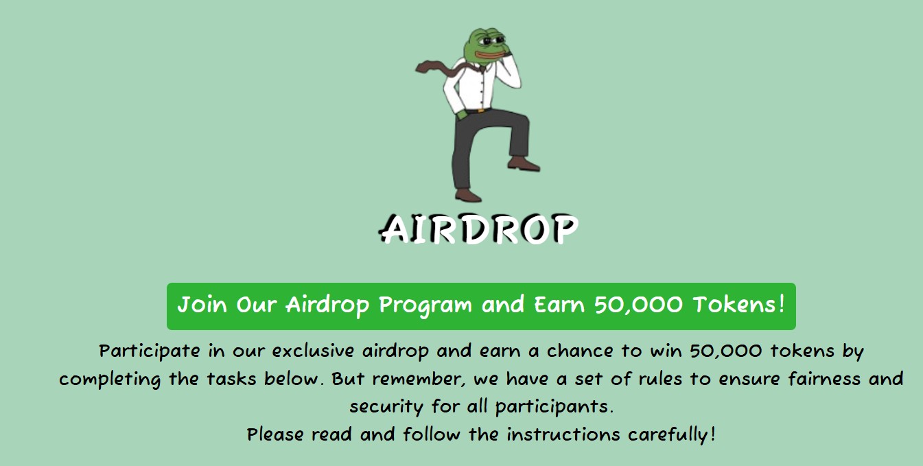  Real Pepe Airdrop — Meme Coin With High Airdrop Buzz