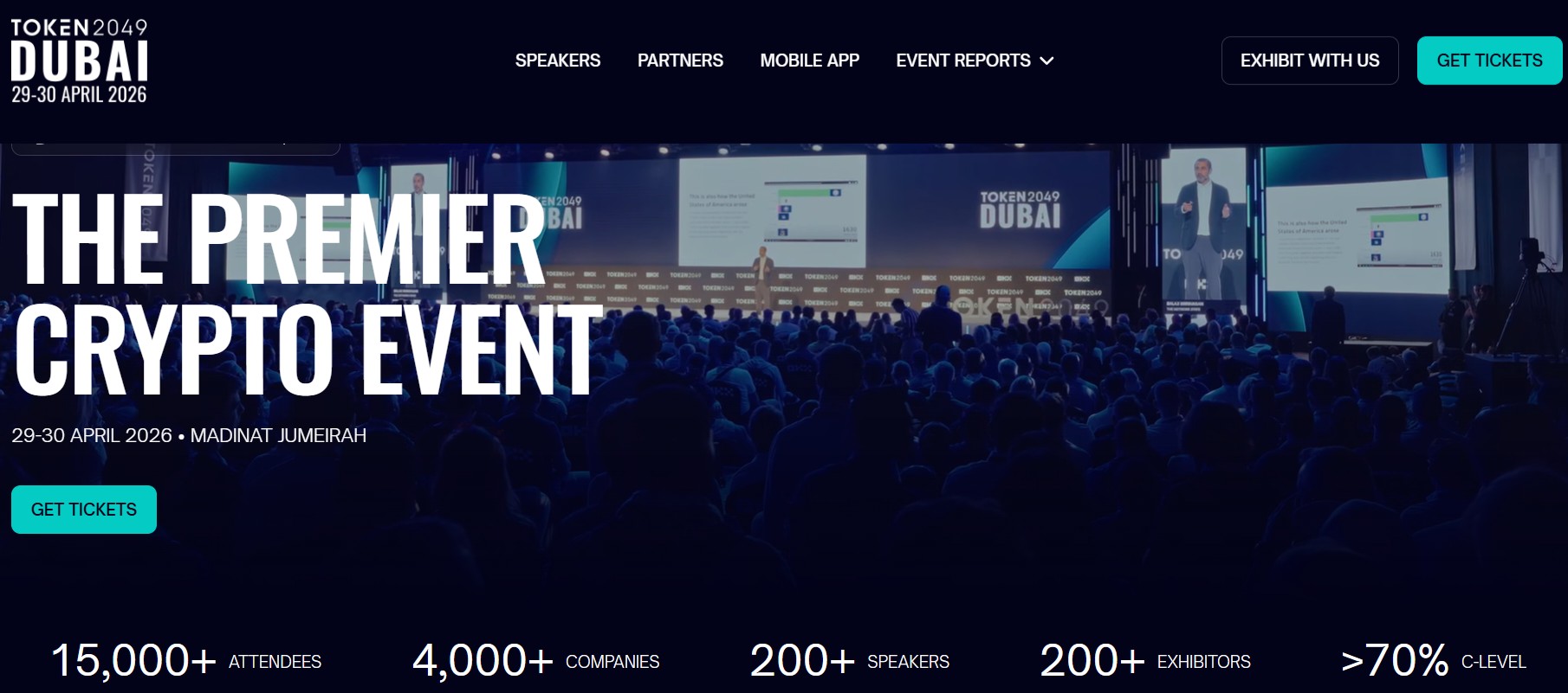 TOKEN2049 Dubai 2026 event