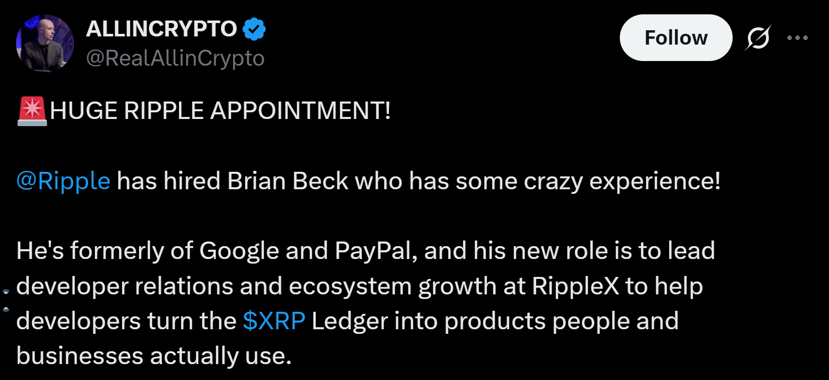 Post From RealAllinCrypto Post From RealAllinCrypto