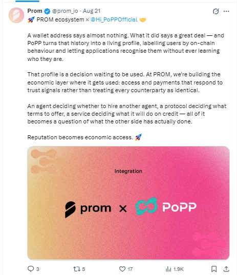 Prometeus posted on X Account Prometeus posted on X Account