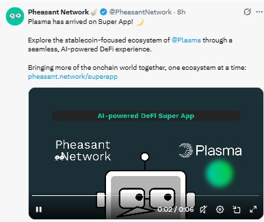 Plasma has arrived on the Super App Plasma has arrived on the Super App