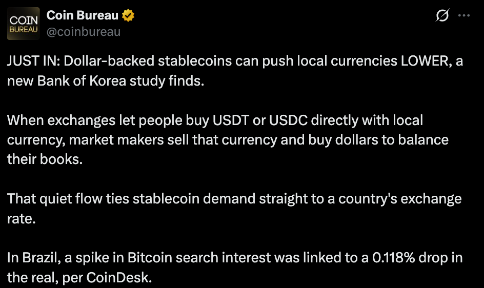 Coin bureau official Tweet Coin bureau official Tweet