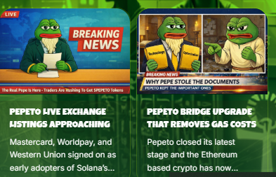 pepeto news update