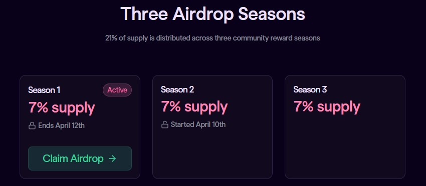 Genius Terminal Airdrop Window