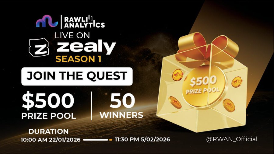  Rawli Analytics Zealy Campaign Season 1 is Live