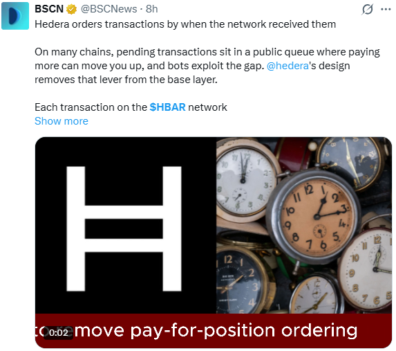 Hedera News Update: What Is Being Said About Fair Ordering