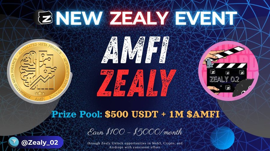 Automated Meta Finance (AMFI) — Zealy event
