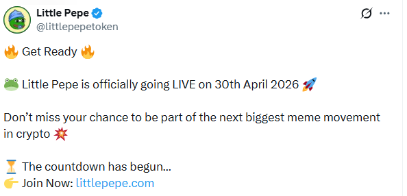 little pepe live on 30th april