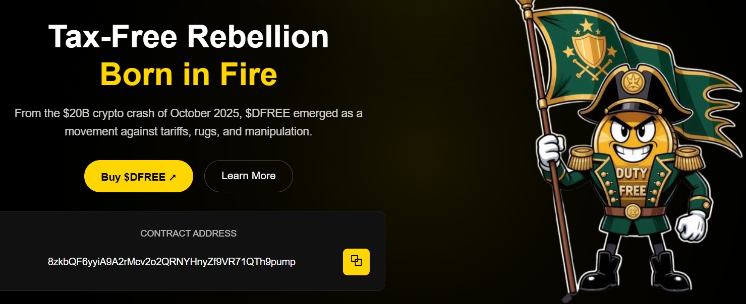 Duty Free ($DFREE) Airdrop – Claim Your Free Memecoin Today! Duty Free ($DFREE) Airdrop – Claim Your Free Memecoin Today!