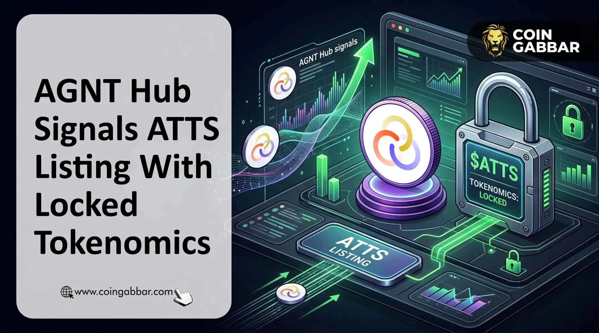 AGNT Hub Signals ATTS Listing With Locked Tokenomics