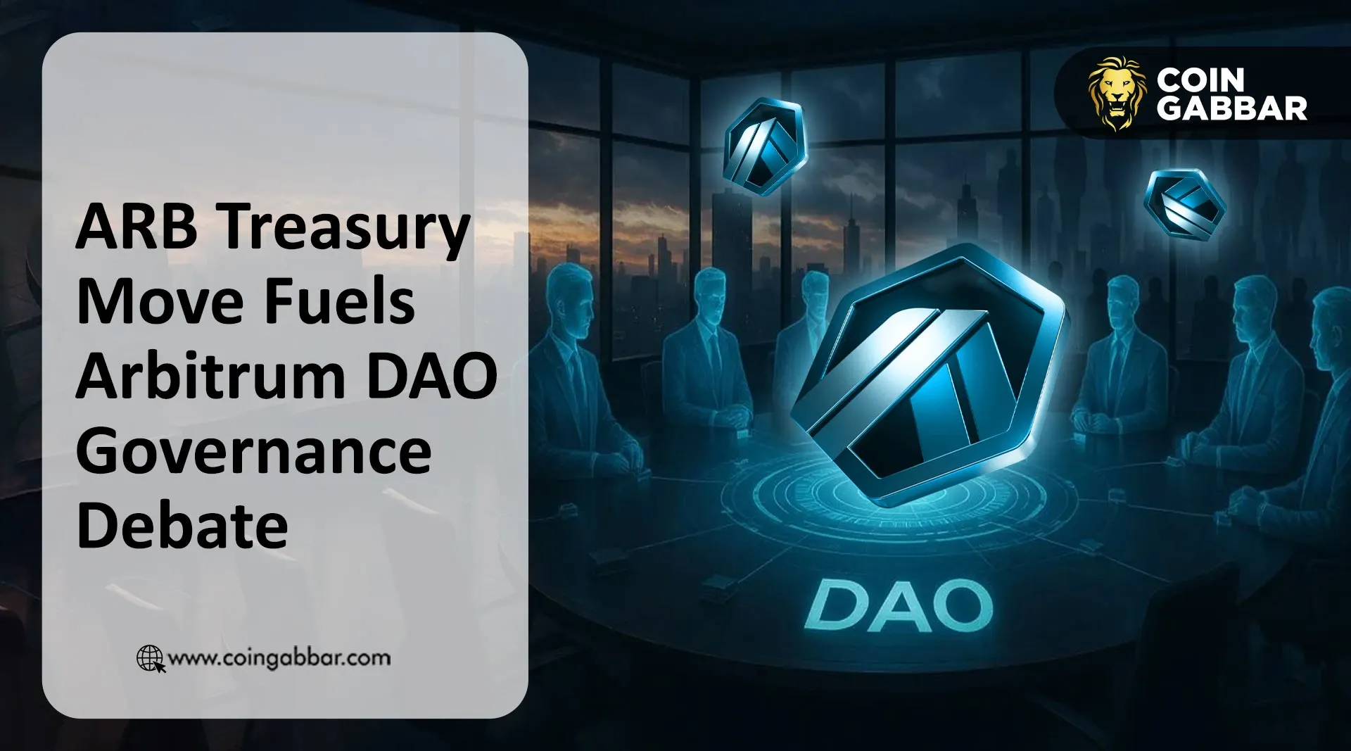 Arbitrum DAO governance controversy ARB price reaction