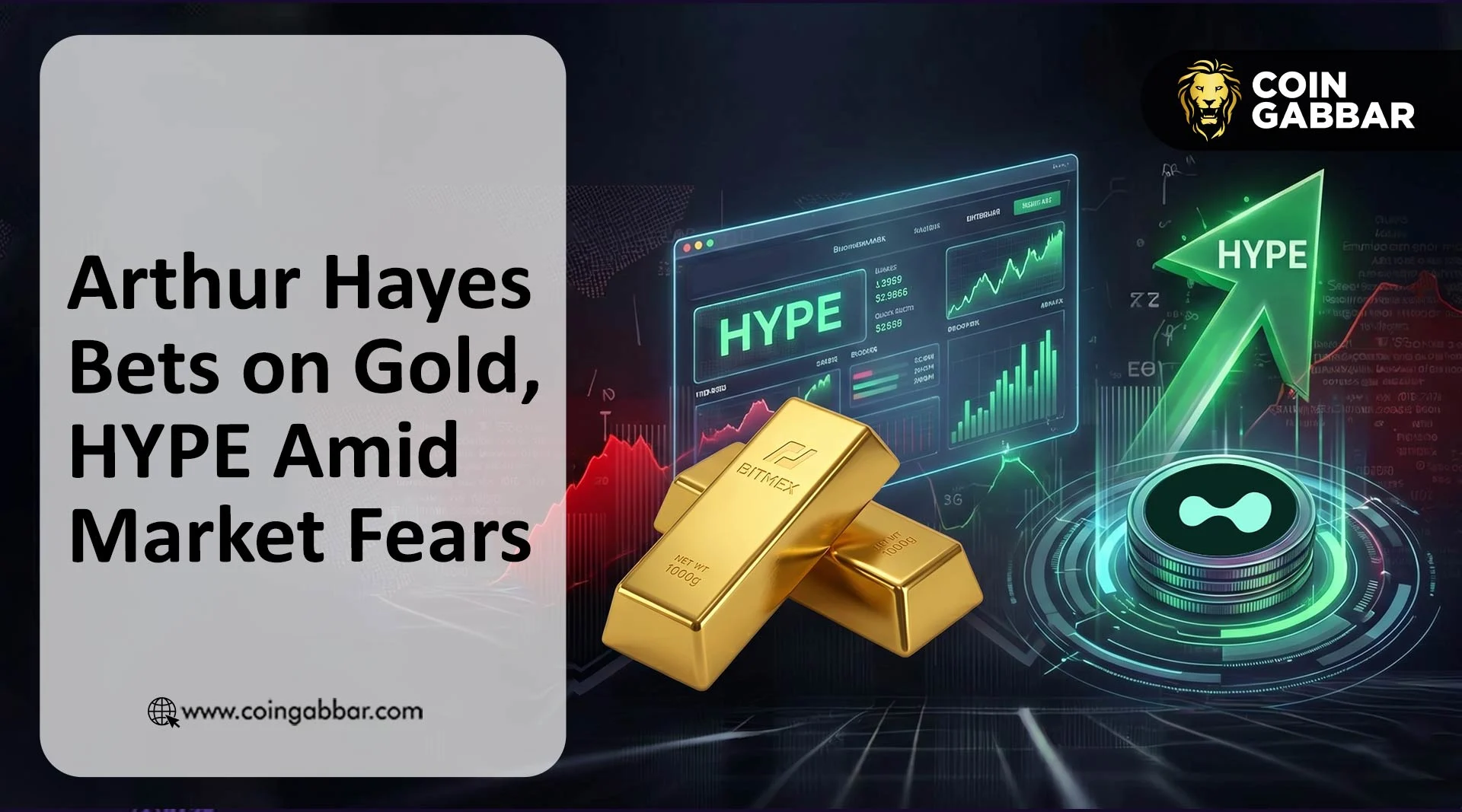 Arthur Hayes No Trade Zone: Bets Gold, HYPE Amid Market Fears