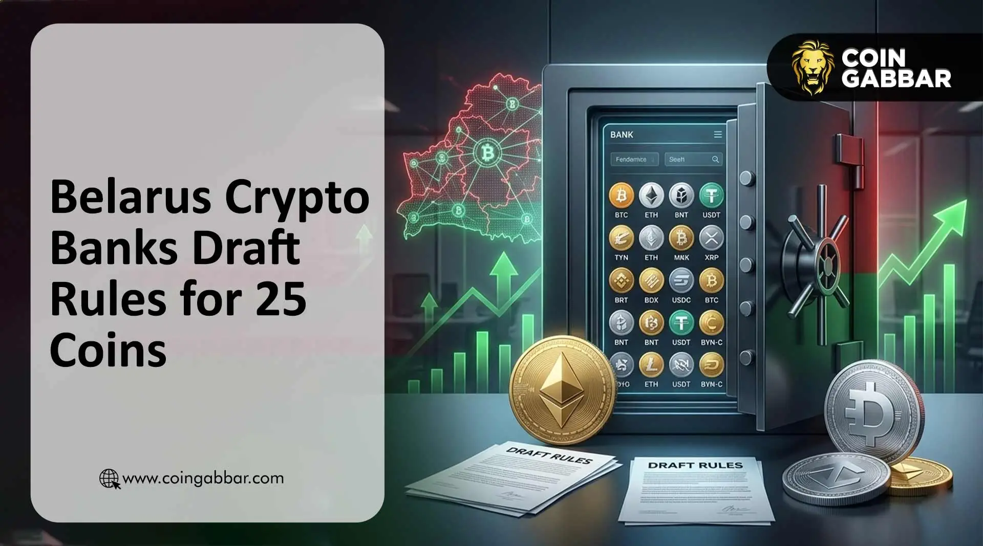 Belarus crypto banks meeting on rules for 25 cryptocurrencies