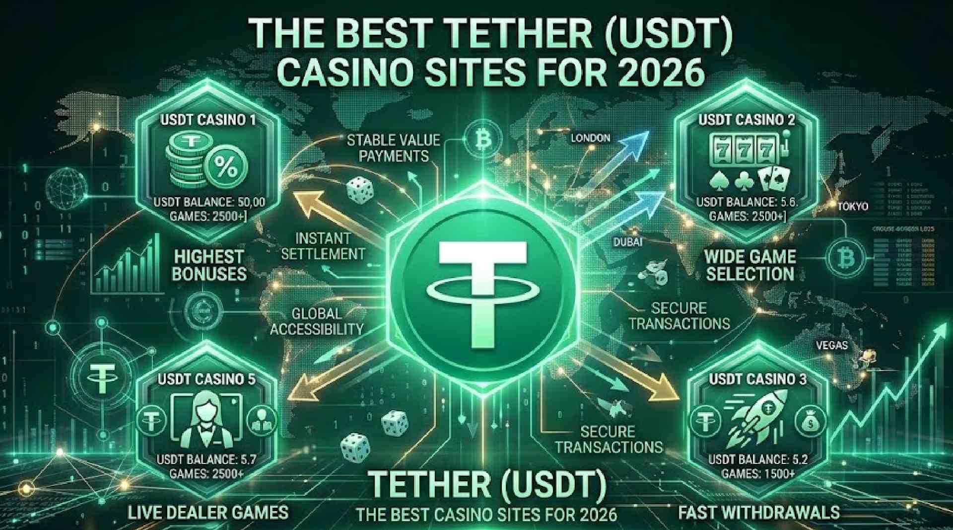 Tether Casino Sites