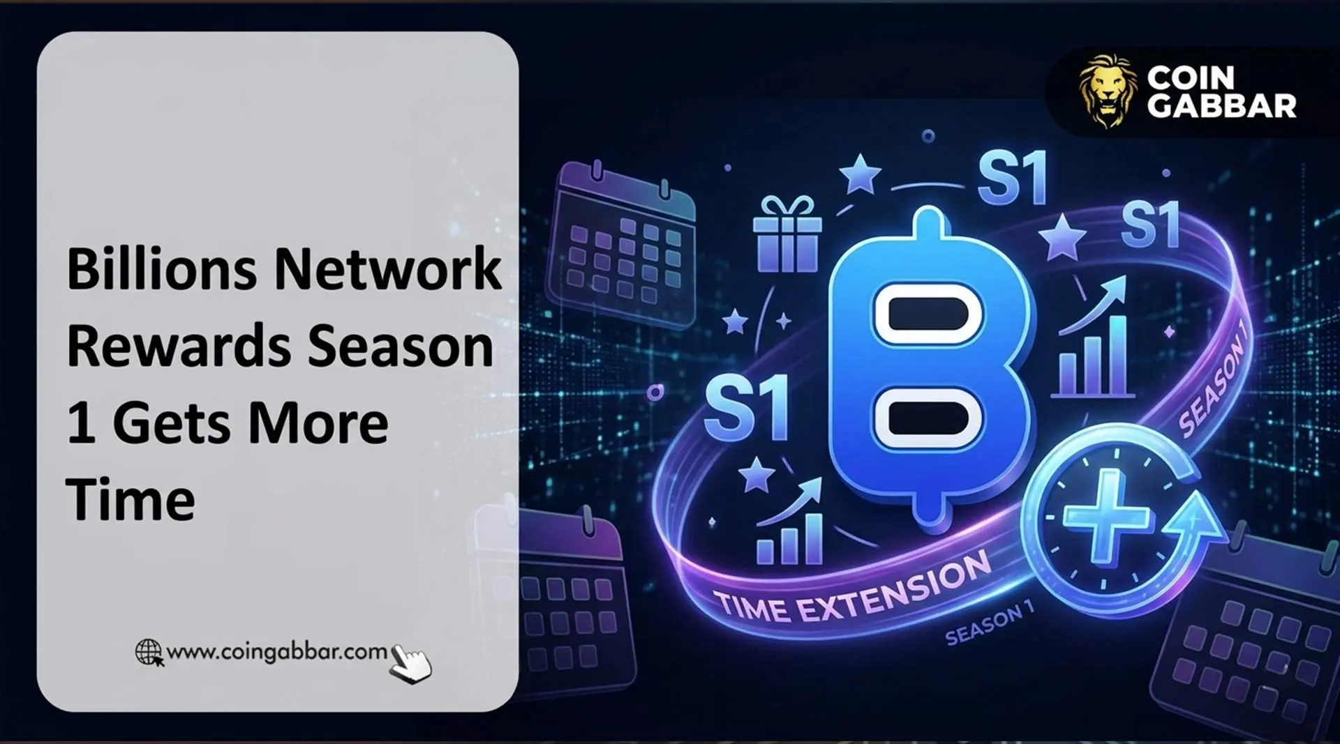 Billions Network Rewards Season 1 Gets More Time