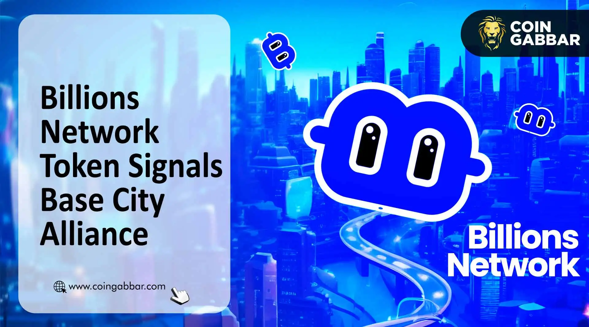 Billions Network token announcement with City Protocol and Base App