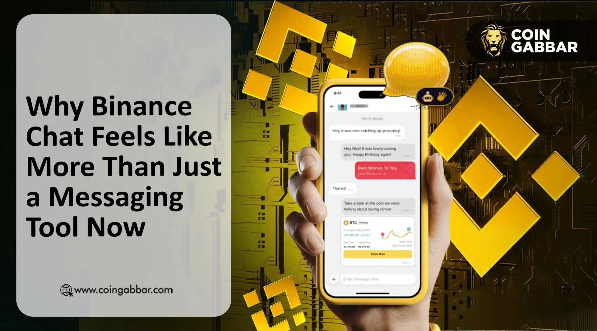Binance Chat feature launch