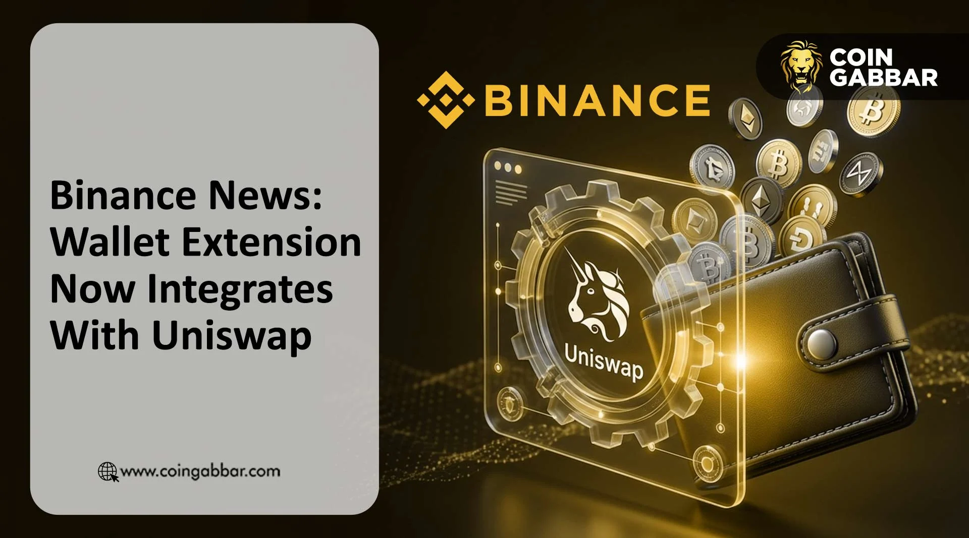 Binance News: Wallet Extension Now Integrates With Uniswap