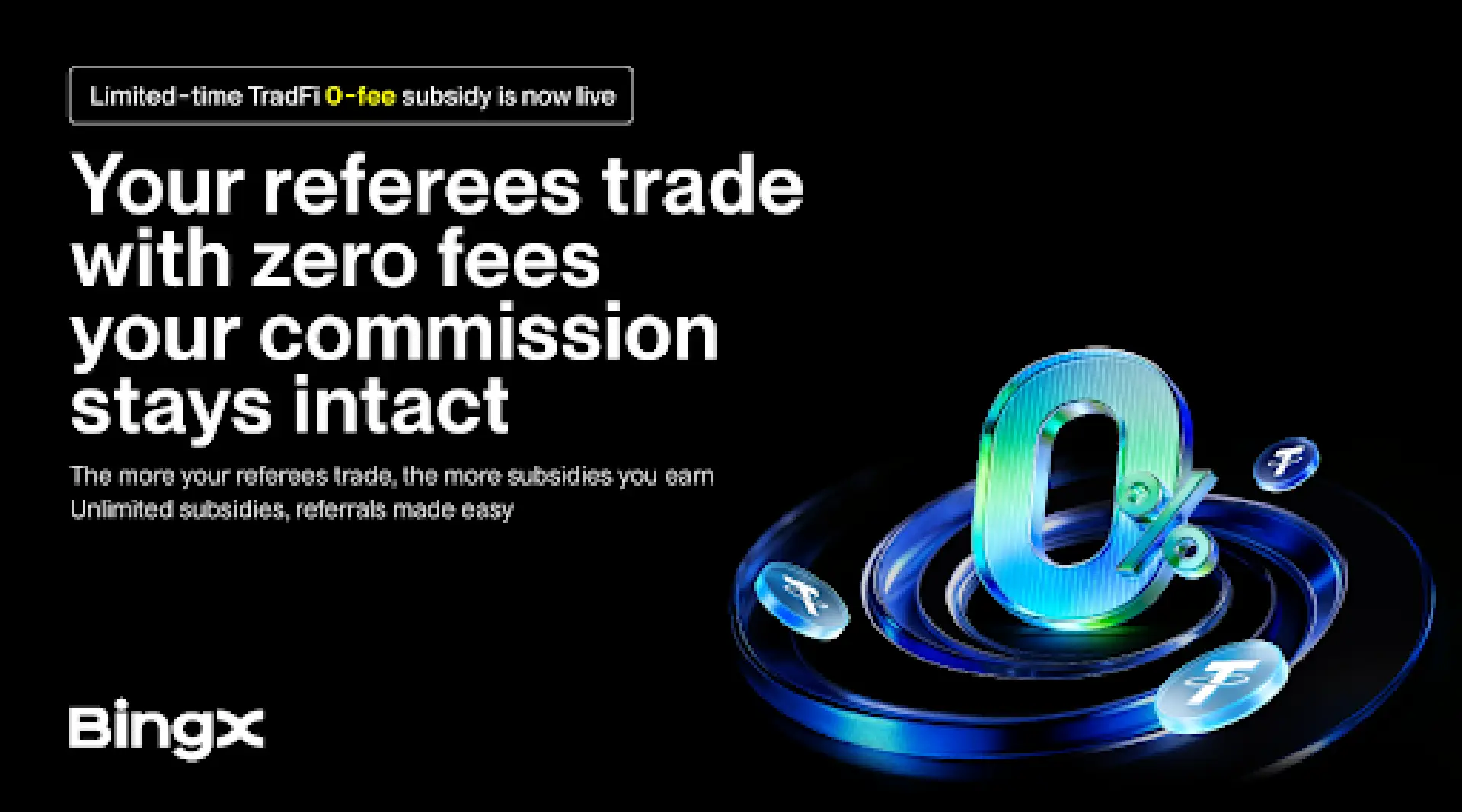 BingX Zero-Fee TradFi Futures
