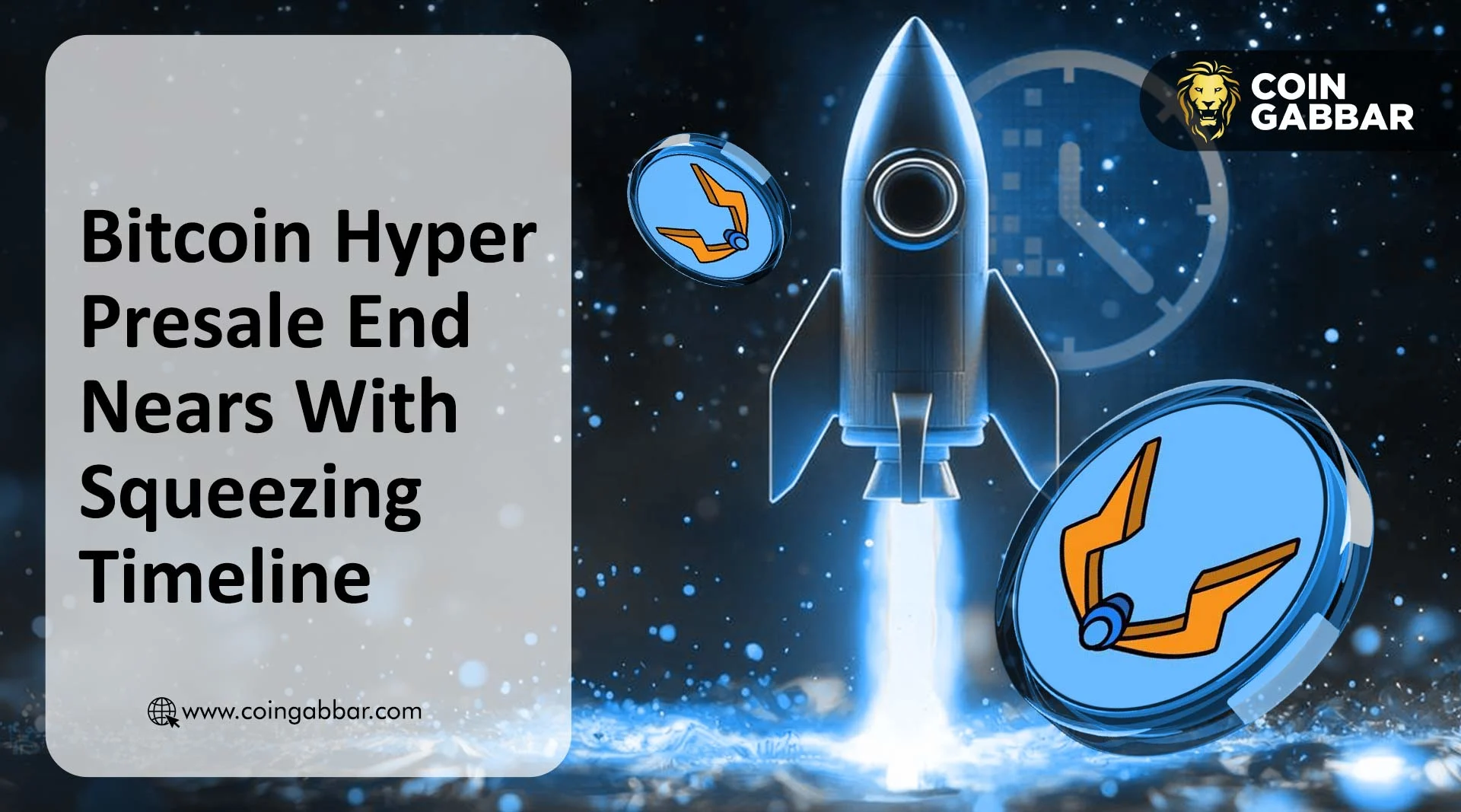 Bitcoin Hyper Presale End Nears With Squeezing Timeline
