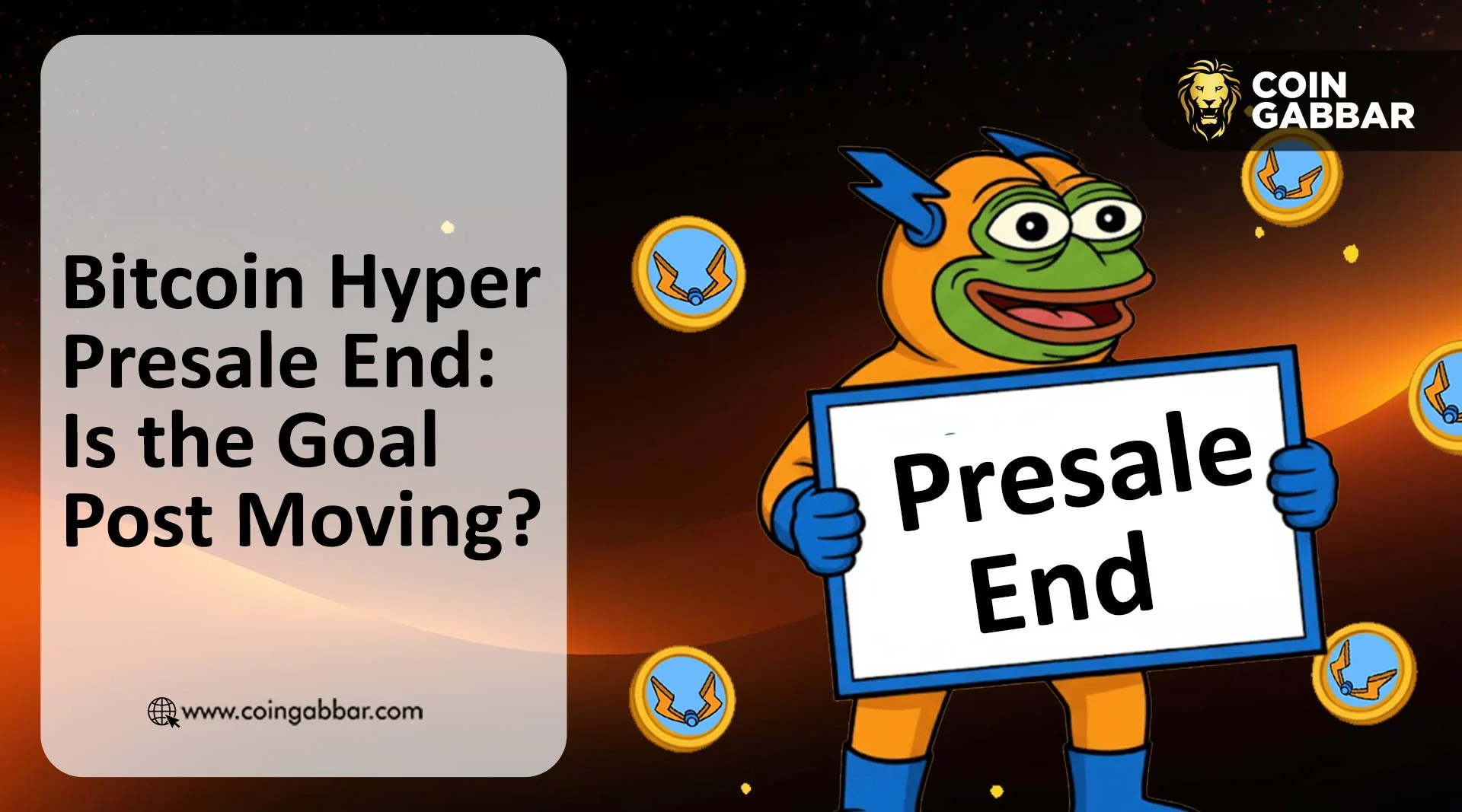 Bitcoin Hyper Presale End: Is the Goal Post Moving?