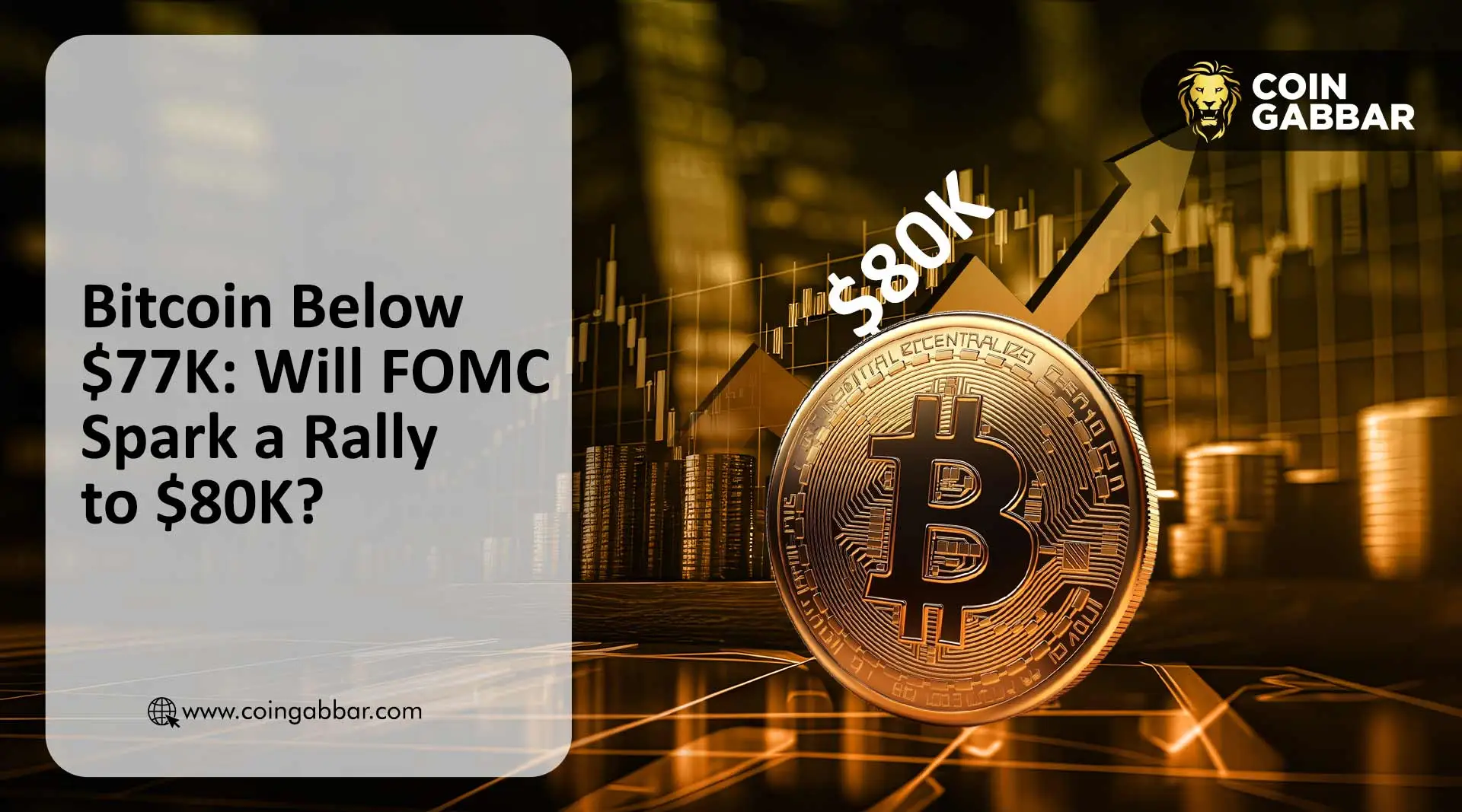 Bitcoin Slips Below $77K