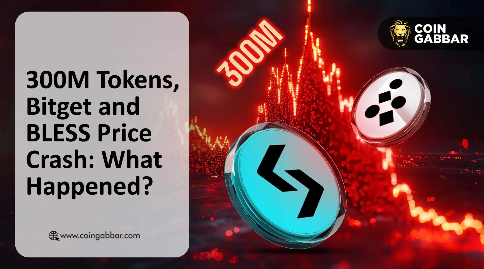 300M Tokens, Bitget Transfer and BLESS Price Crash: What Happened?
