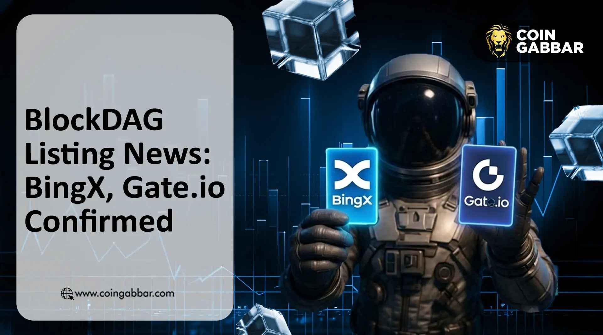 BlockDAG listing date BingX Gate.io update