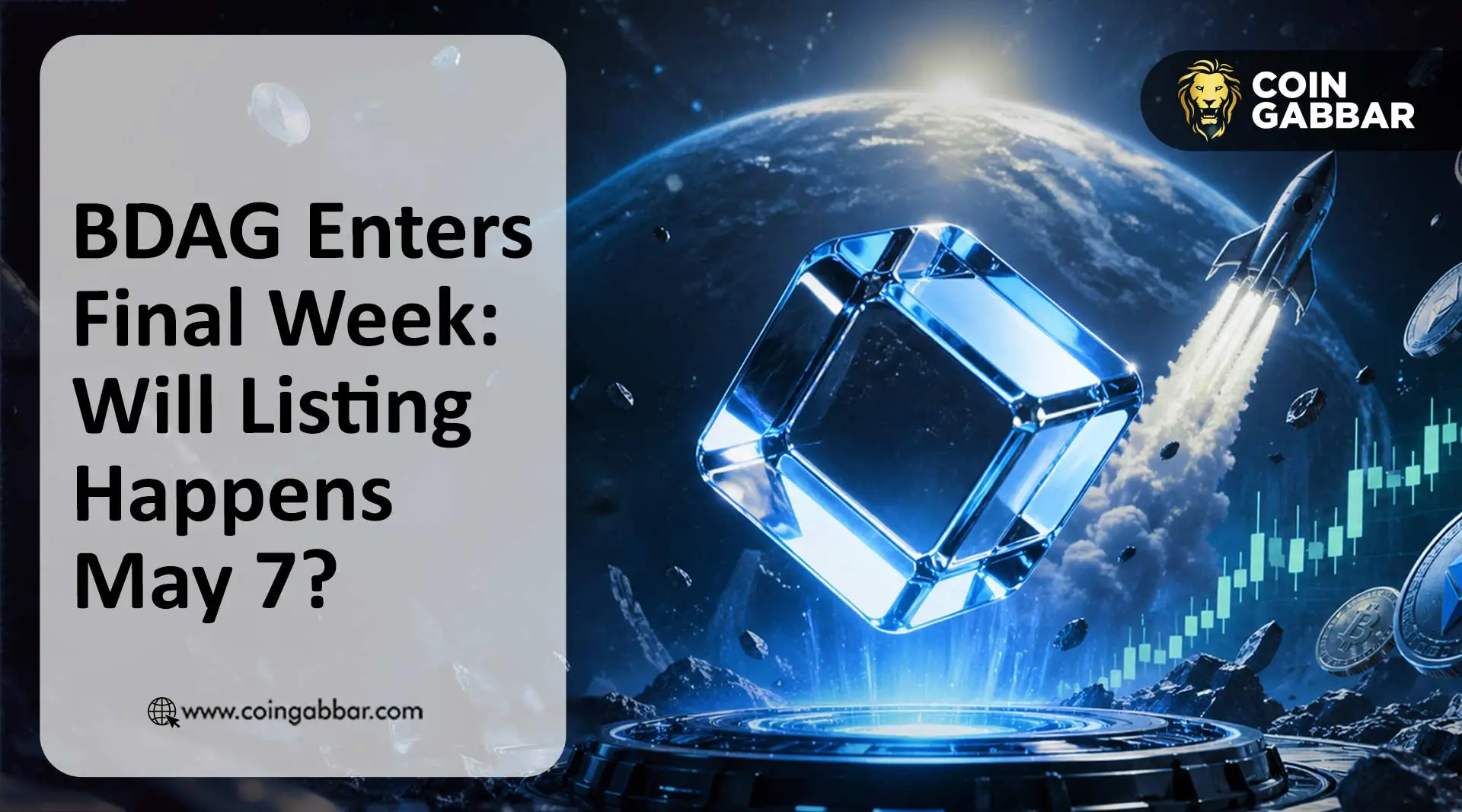 BlockDAG listing date May 7 casino launch BDAG price surge