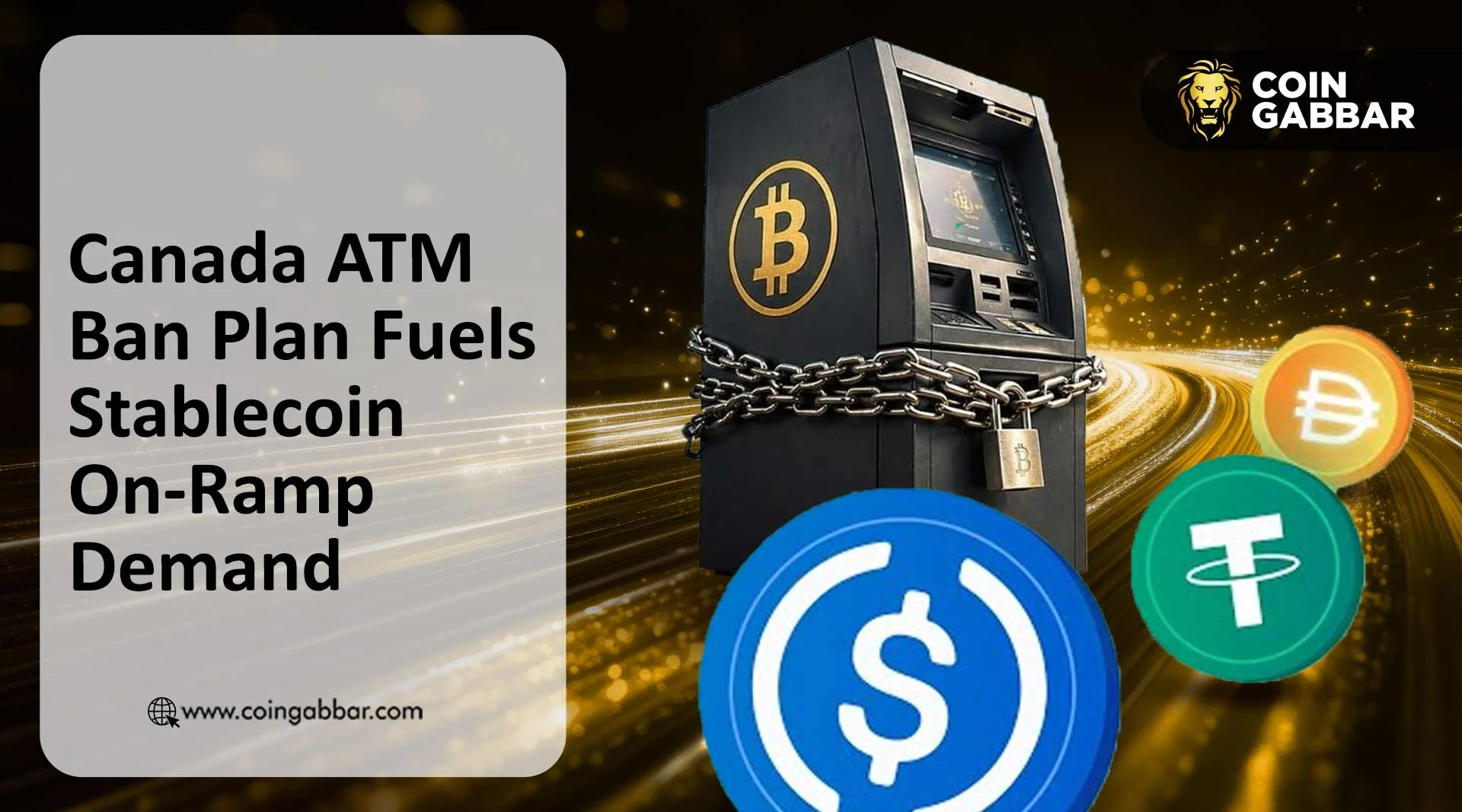 Canada Crypto ATM Ban Plan Fuels Stablecoin On-Ramp Demand