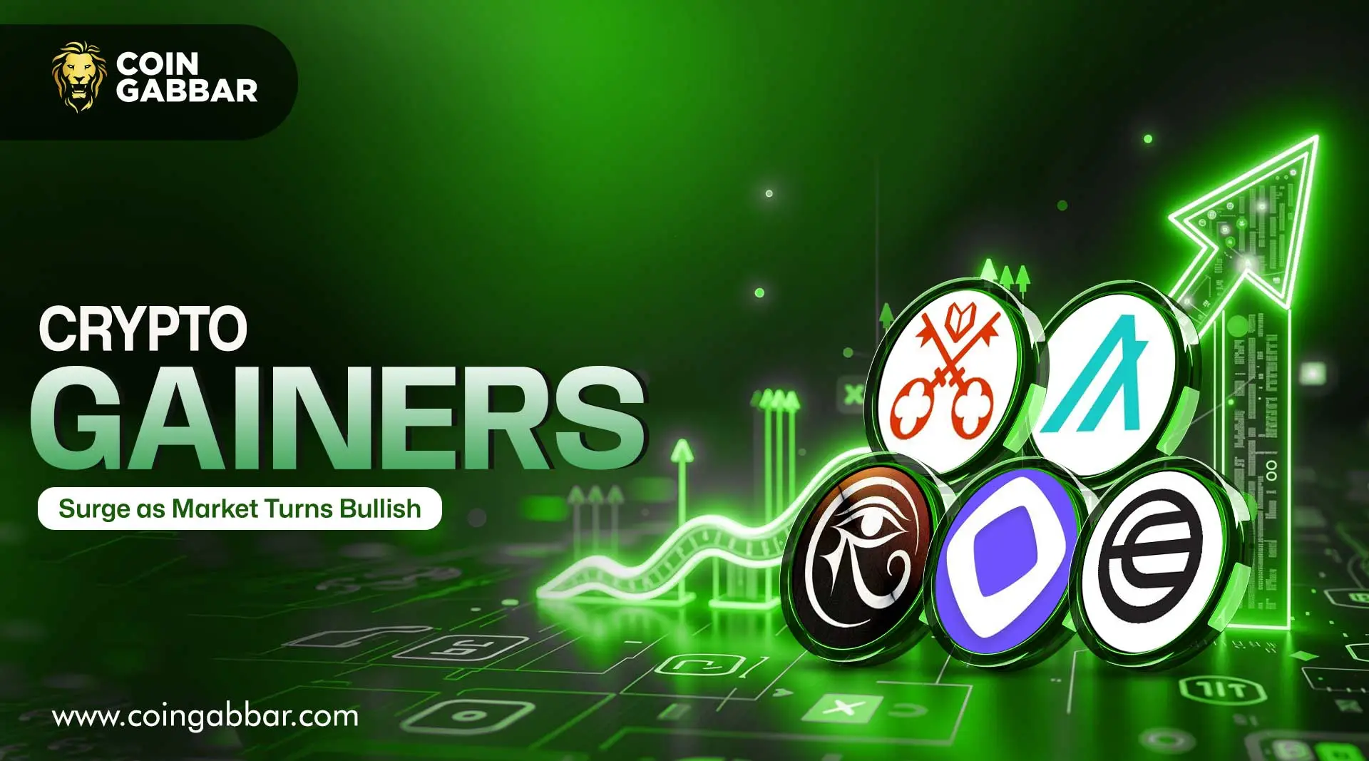 Crypto Gainers Surge as Market Turns Bullish