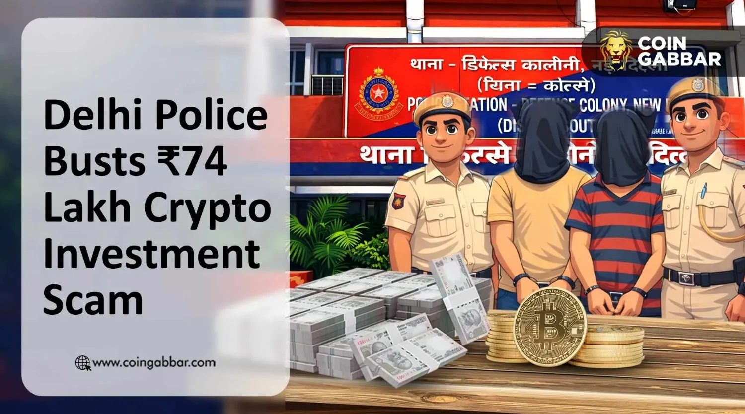 Delhi Police Busts ₹74 Lakh Crypto Investment Scam