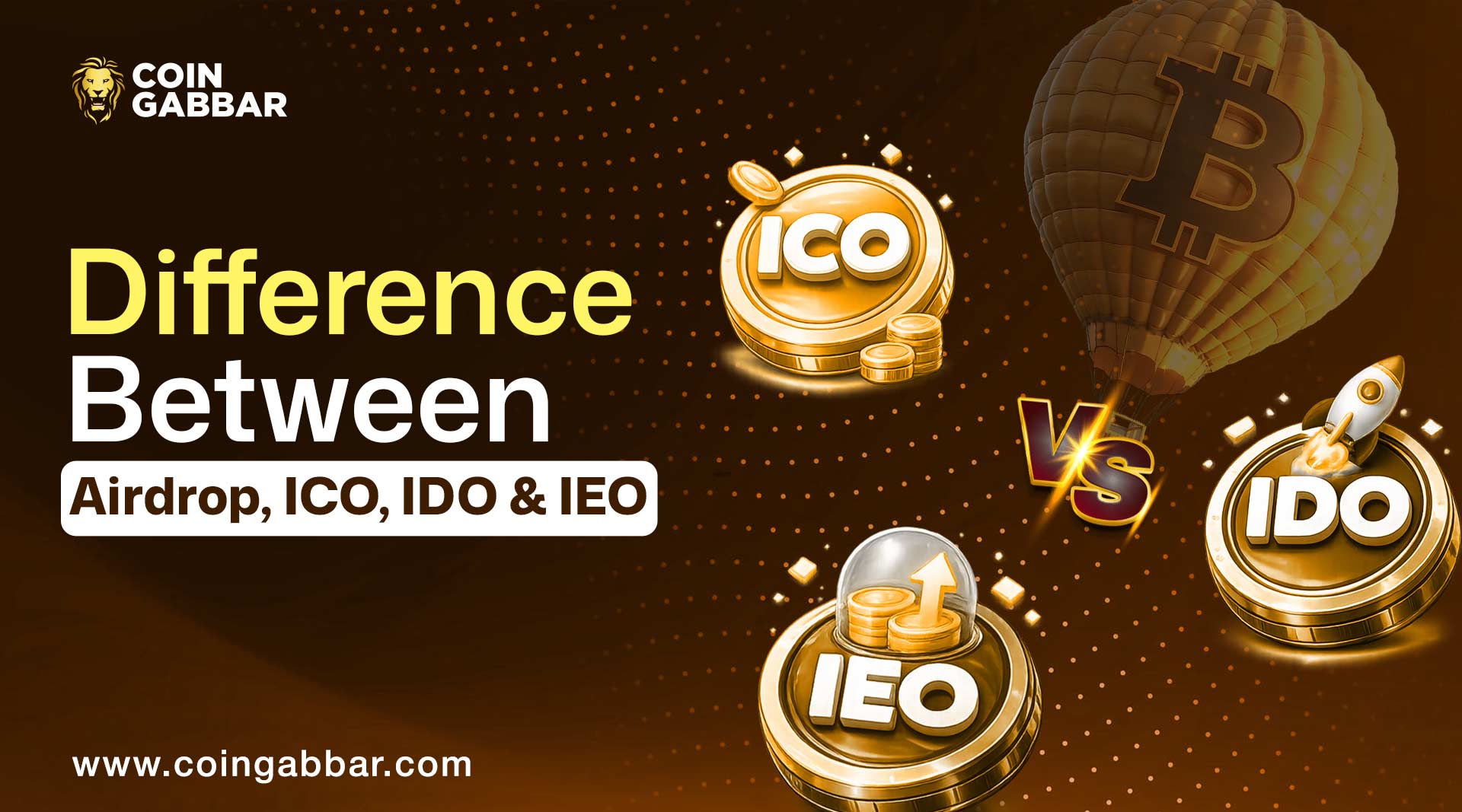 Airdrop, ICO, IDO & IEO