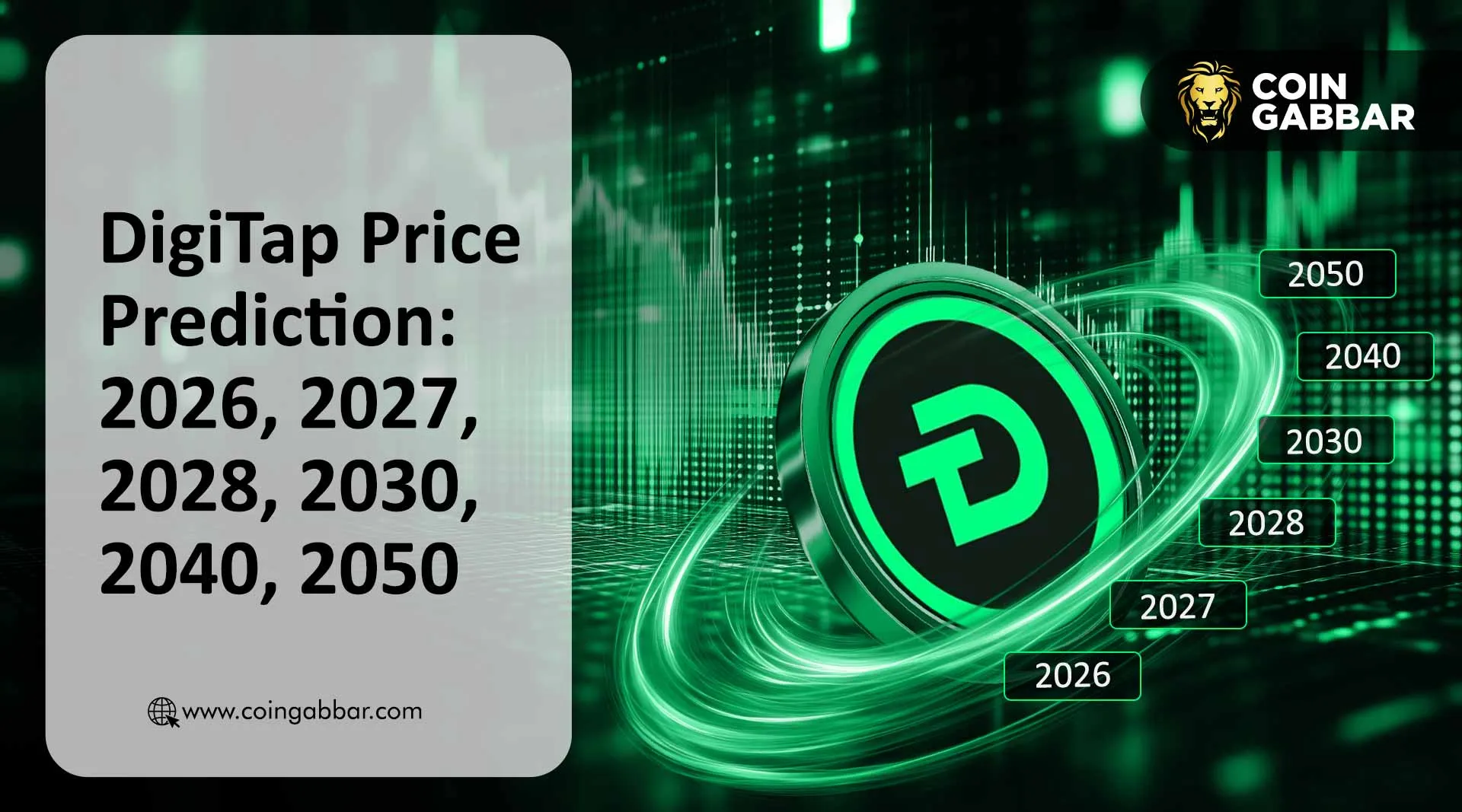 DigiTap price prediction 2026 to 2050