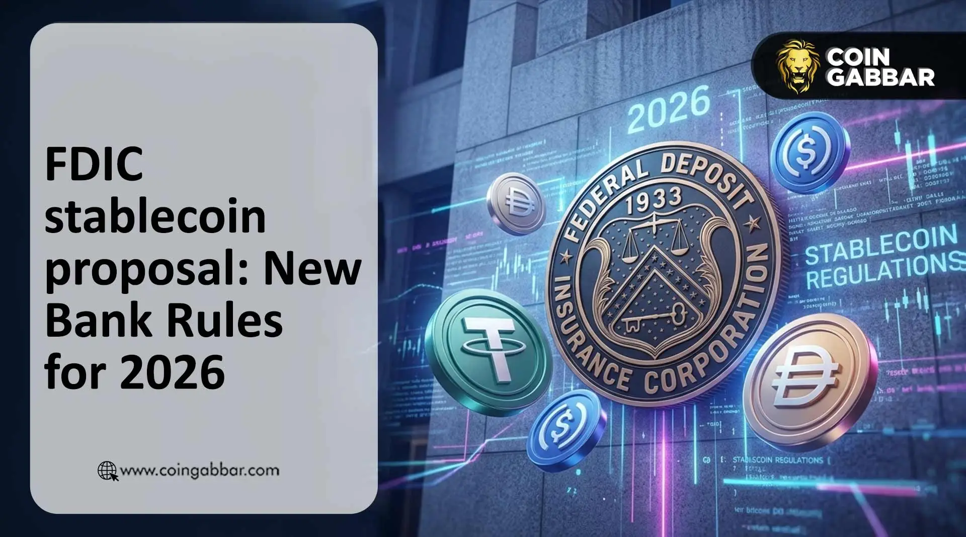 FDIC stablecoin proposal on GENIUS Act standards
