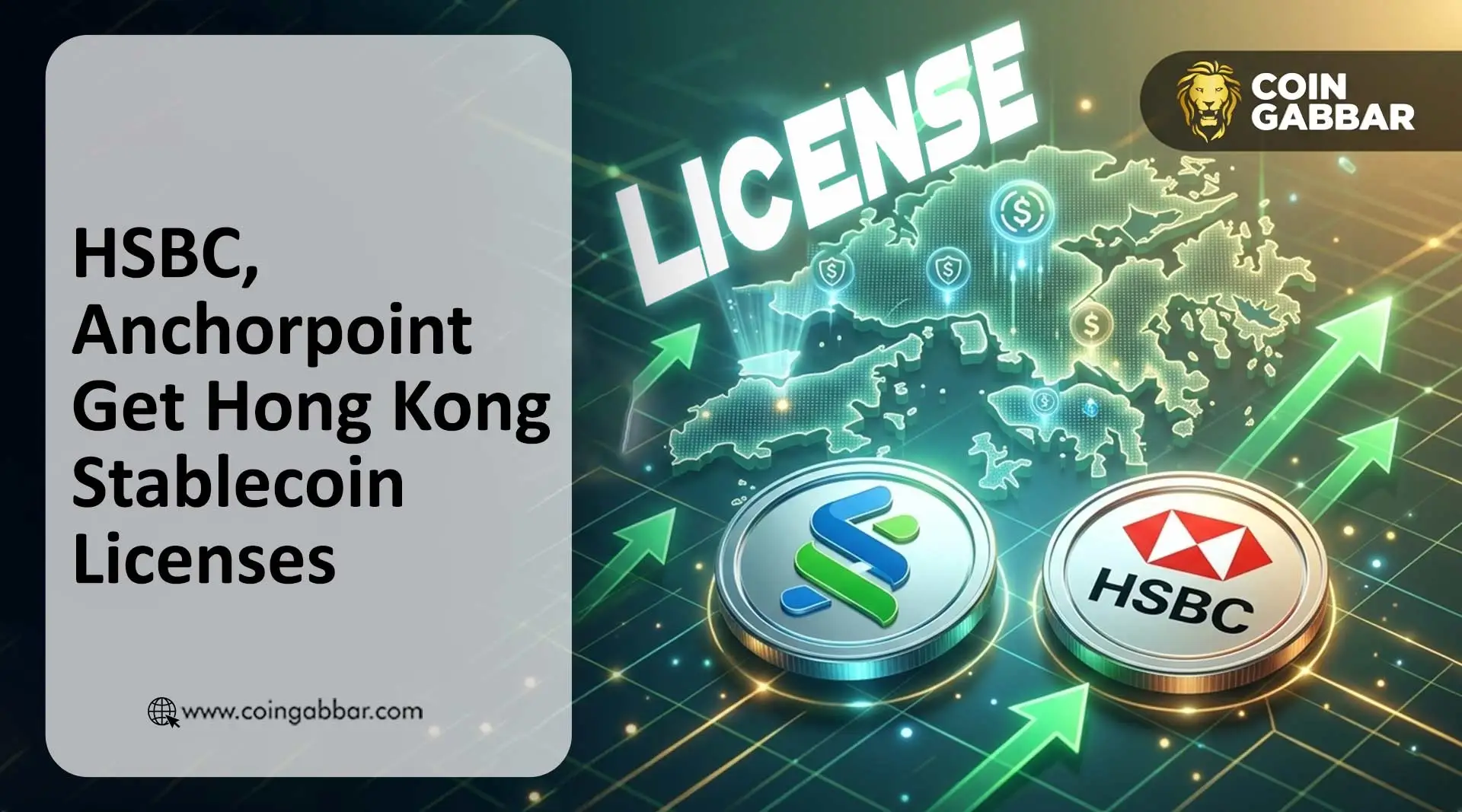 Hong Kong stablecoin licenses for HSBC and Anchorpoint